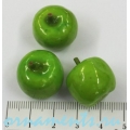 Фрукты, яблоко зеленное 2см ( 10 шт.)